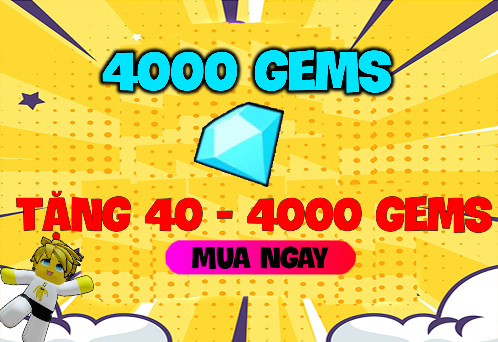 MUA 40.000 GEMS